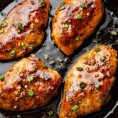 Pechuga en salsa BBQ
