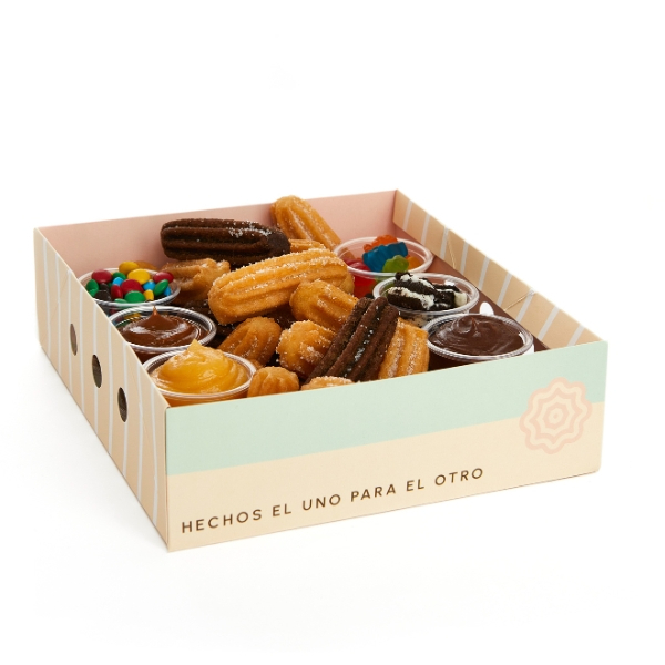 Kids Box Glaseados (20 Miniglaseados+ 3 Dips 1Oz)