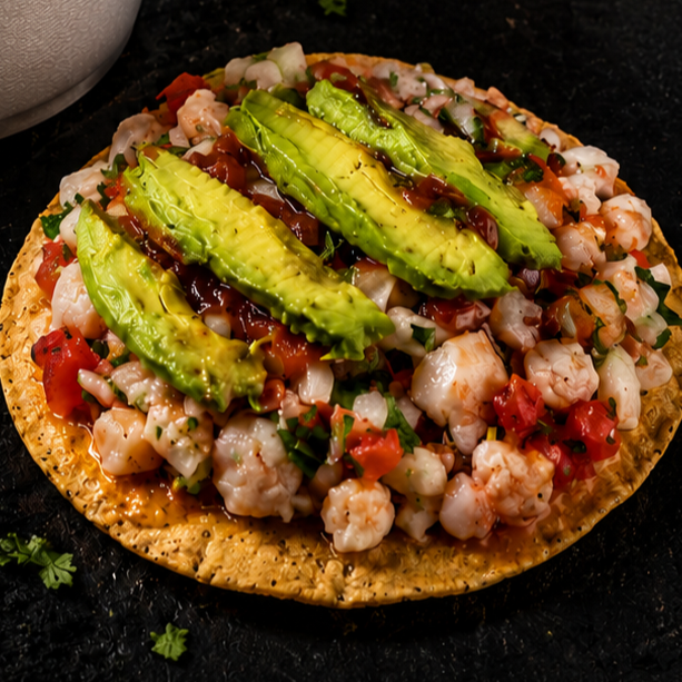 Tostada de Ceviche