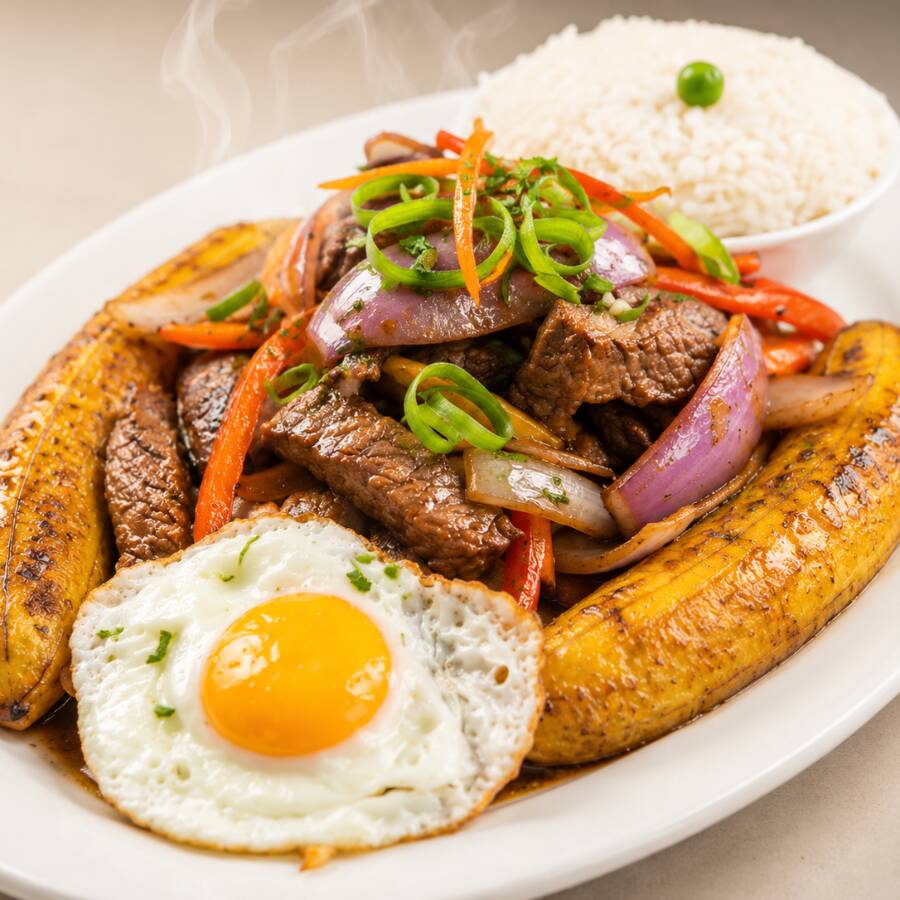Lomo Saltado a Lo Pobre