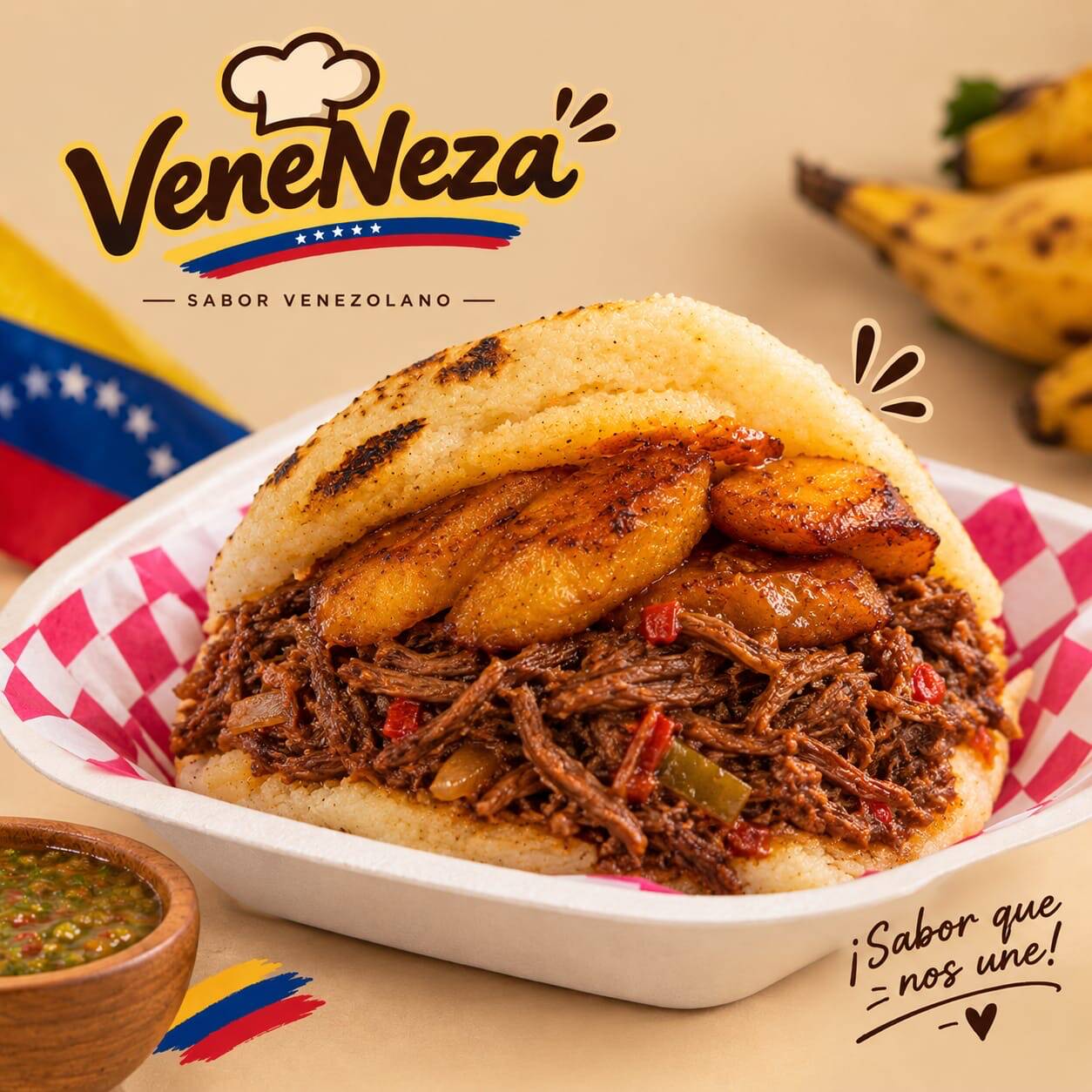 Arepa de Carne