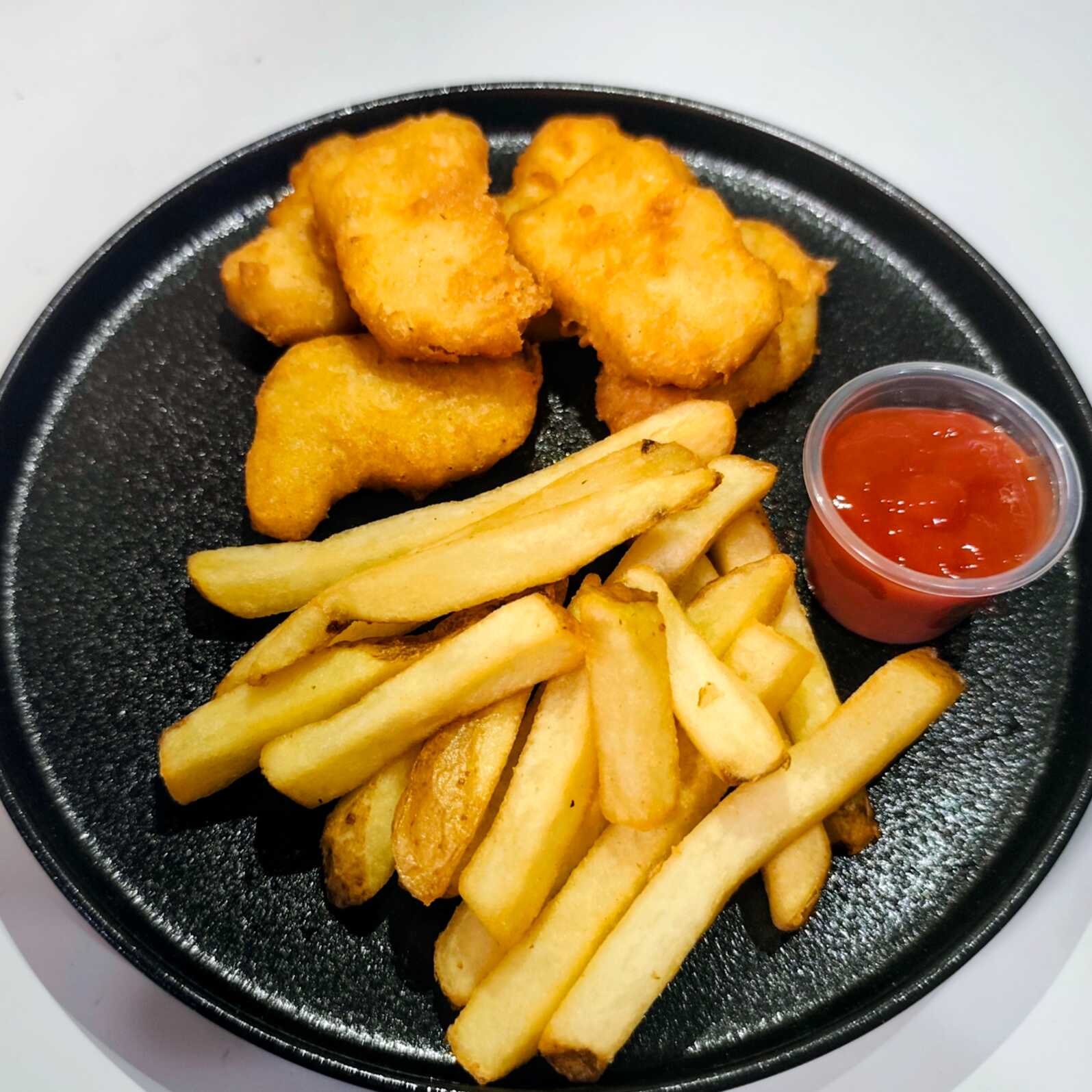 Nuggets con Papas