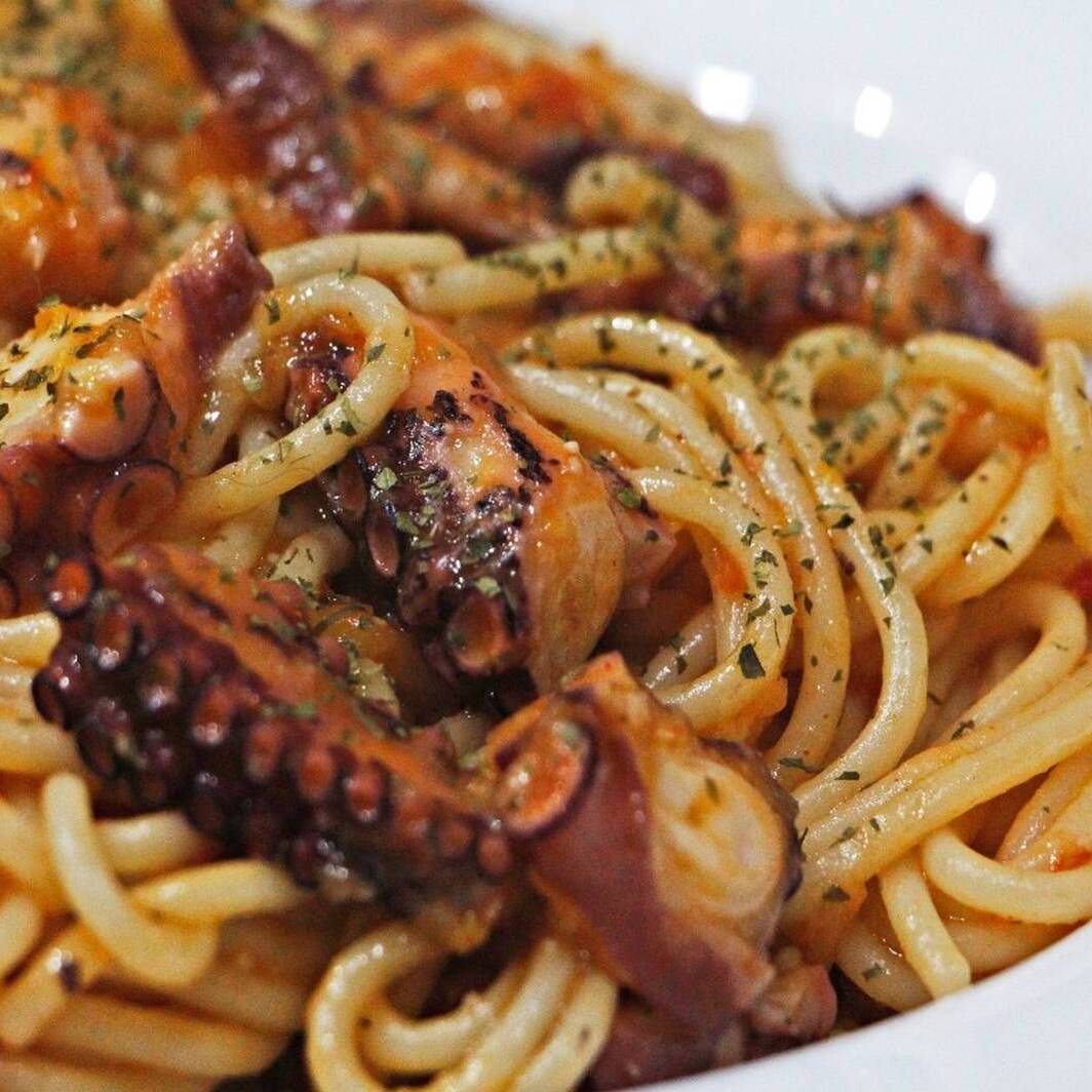 Pasta Pulpo a la Boloñesa