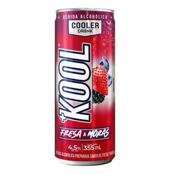 Kool Fresa&Mora 355ml