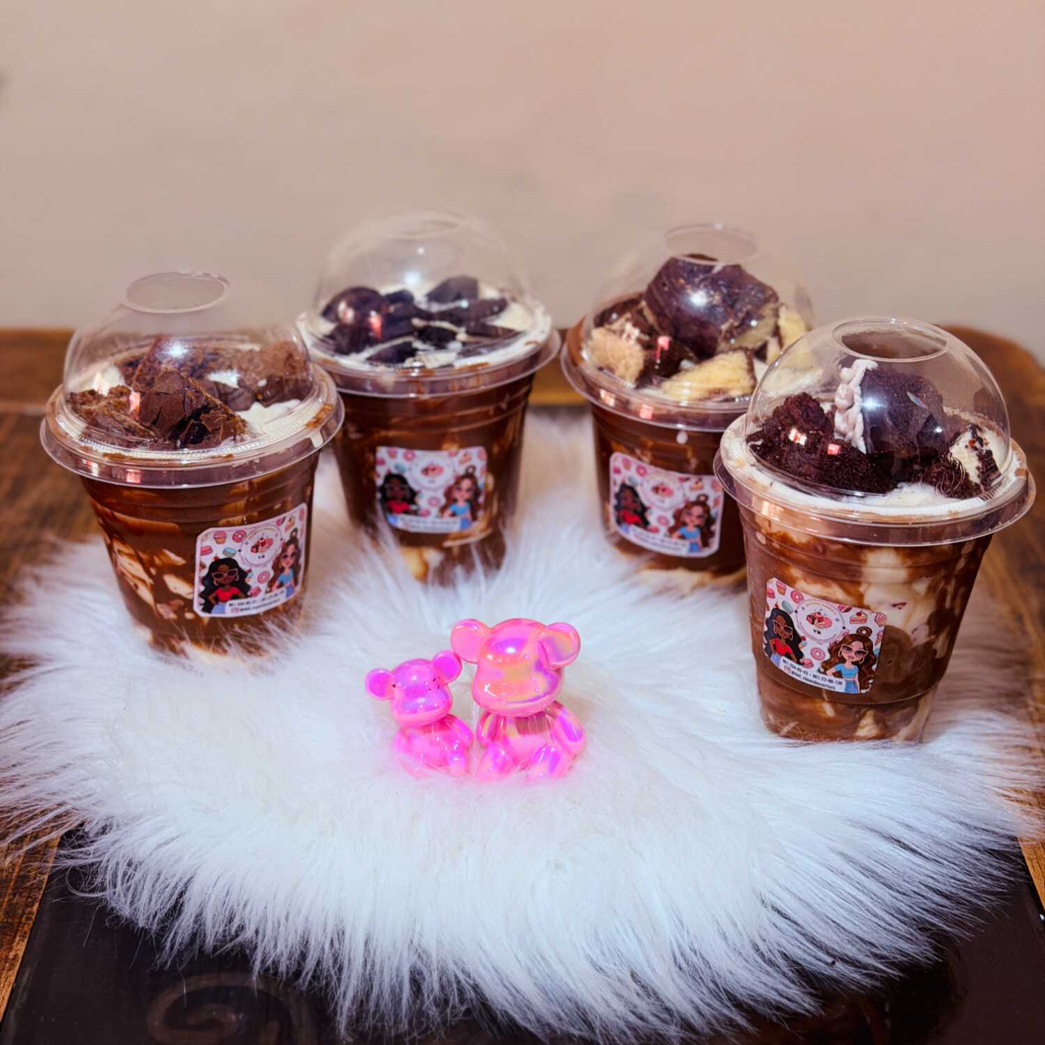 FRESAS CON CREMA 12 OZ