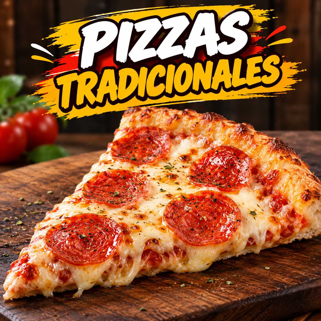 PORCION DE PIZZA TRADICIONAL