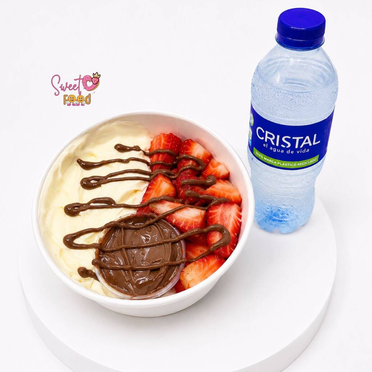 BOWL DE FRESAS CON CREMA