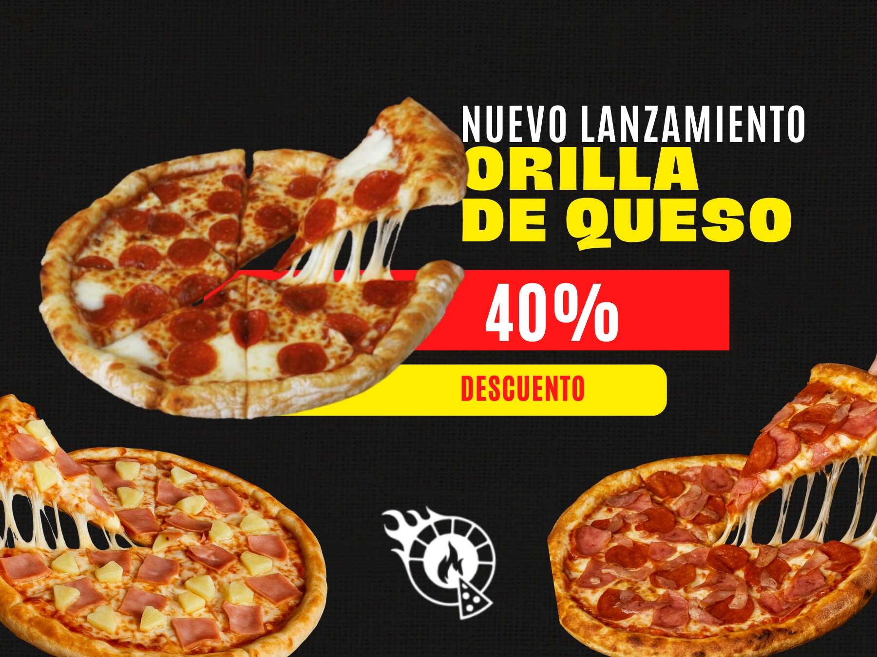 Quecho Pizza a la Leña (Brisas)