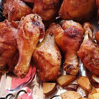 Orden familiar de pollo al disco