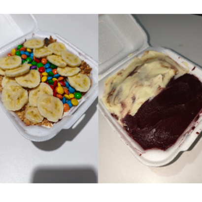 Tigela Dividida meio a meio