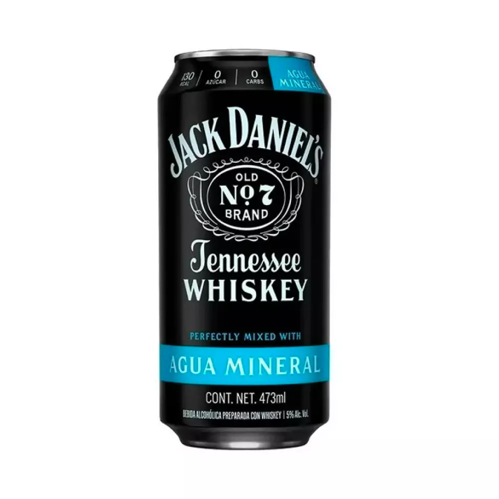 JACK DANIELS LATÓN MINERAL 473 ML