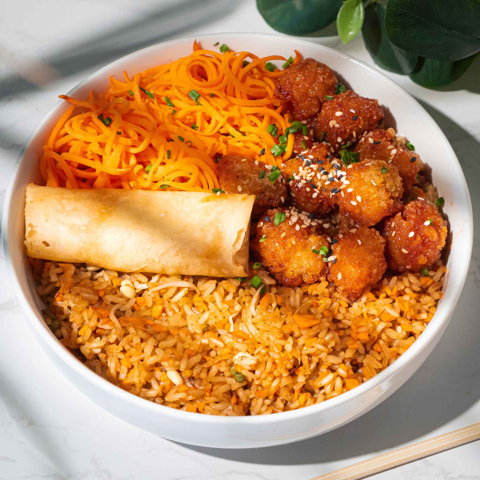 Arroz Pollo Agridulce Bowl