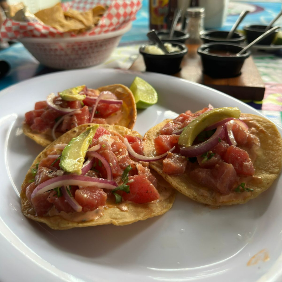 Tostadas de Atún (3 pzs)