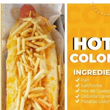Hot dog colombiano
