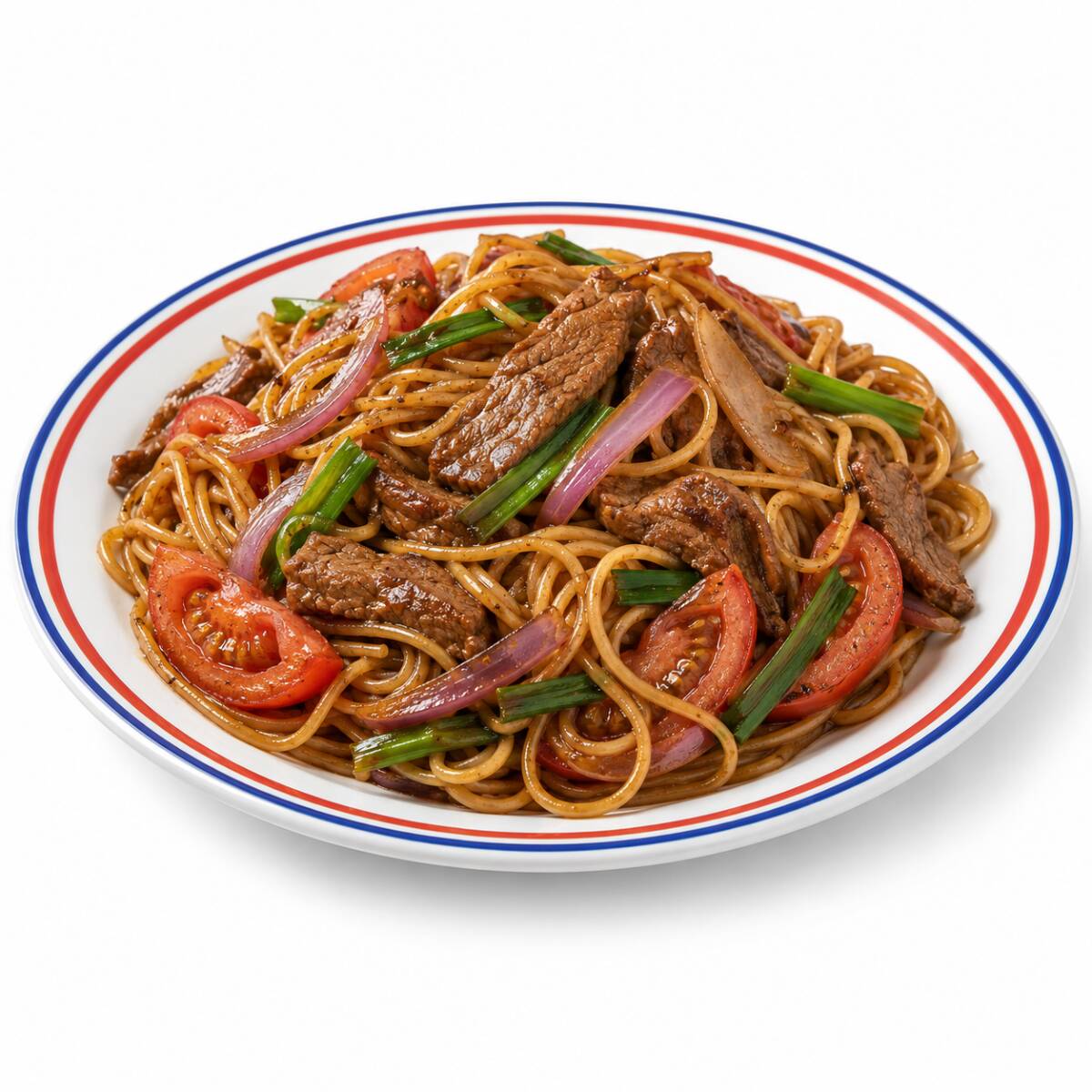 Tallarín Saltado de Pollo