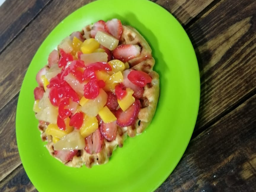 Waffle Dulce Combinado