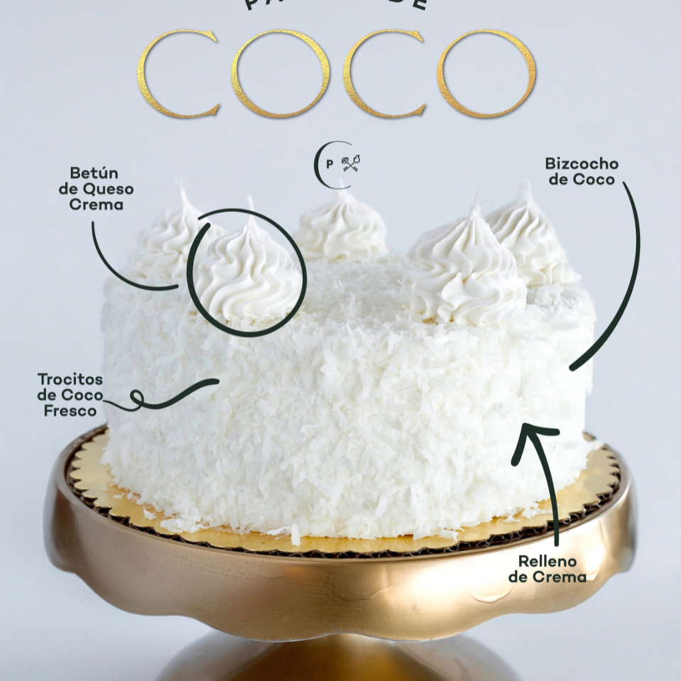 Pastel de Coco