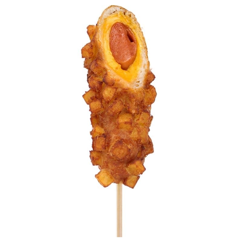 Corndog Hotdog y Cheddar más Tp. Camote