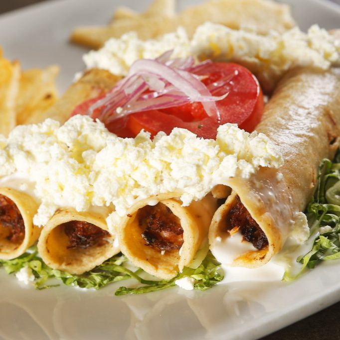 Tacos Dorados de Papa