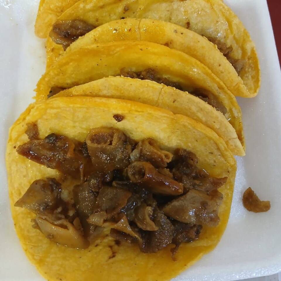 Tacos de Tripa 4 Pz