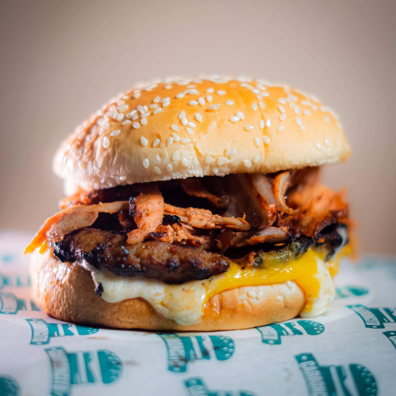 Hamburguesa de Pastor Especial