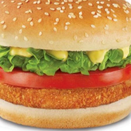 Hamburguesa Clásica Pollo Empanizado Sin Papas
