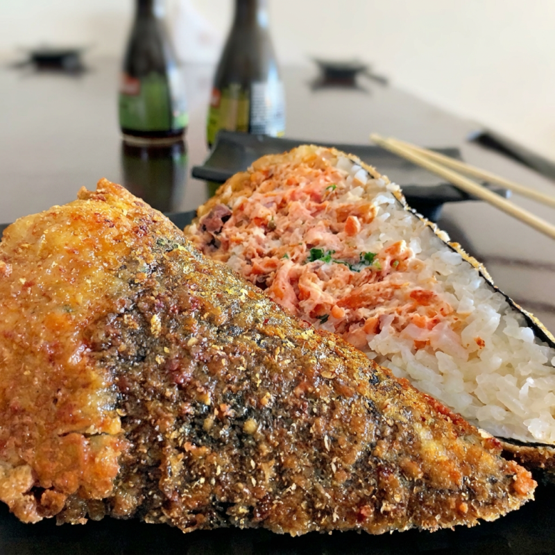 Salmão cream cheese cebolinha