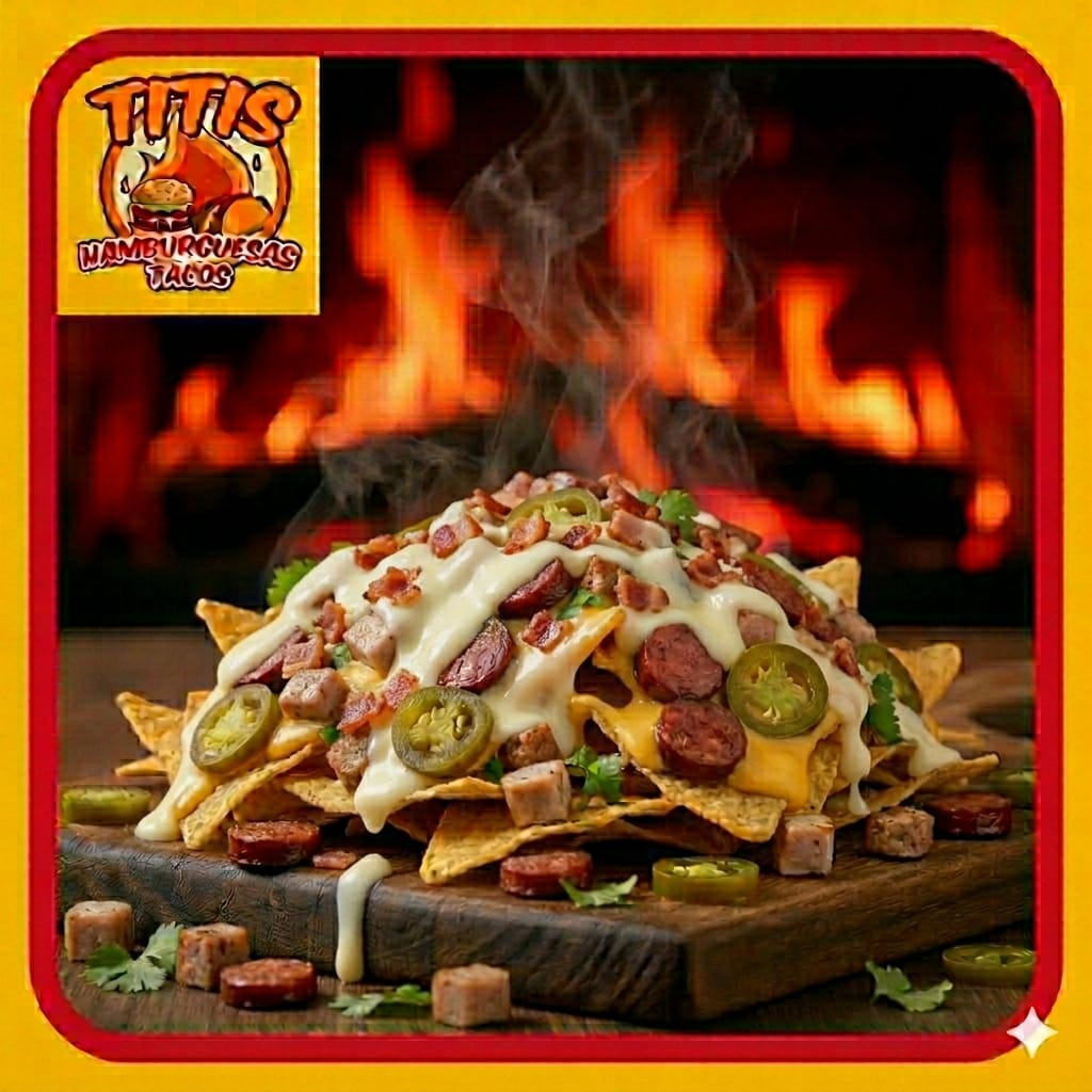 Nachos C/Queso amarillo y Queso Blanco