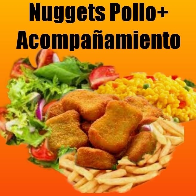 9 Nuggets + Acompañamientos