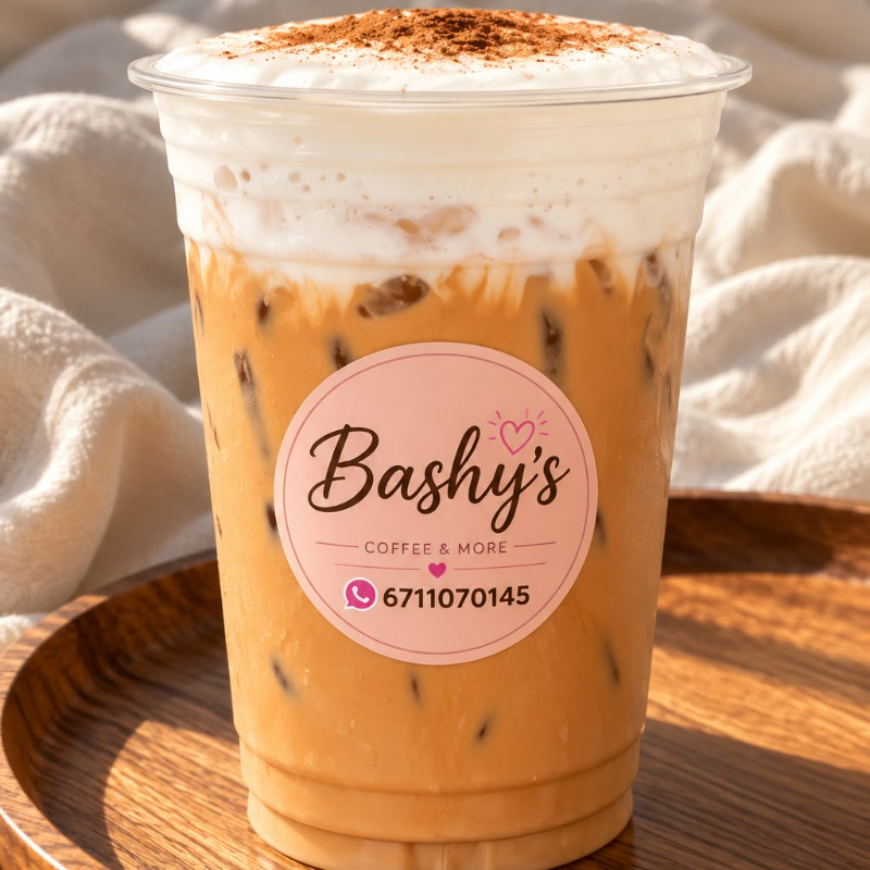 Iced Cappuchino foam