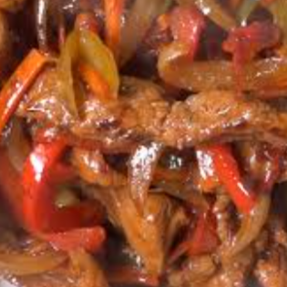 Guisado de 1/2 Kg de Lomo Ranchero