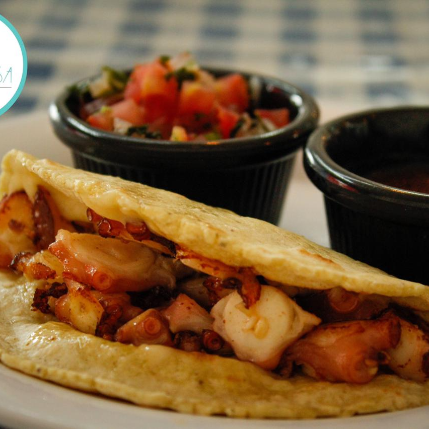 Taco de Pulpo al Mojo