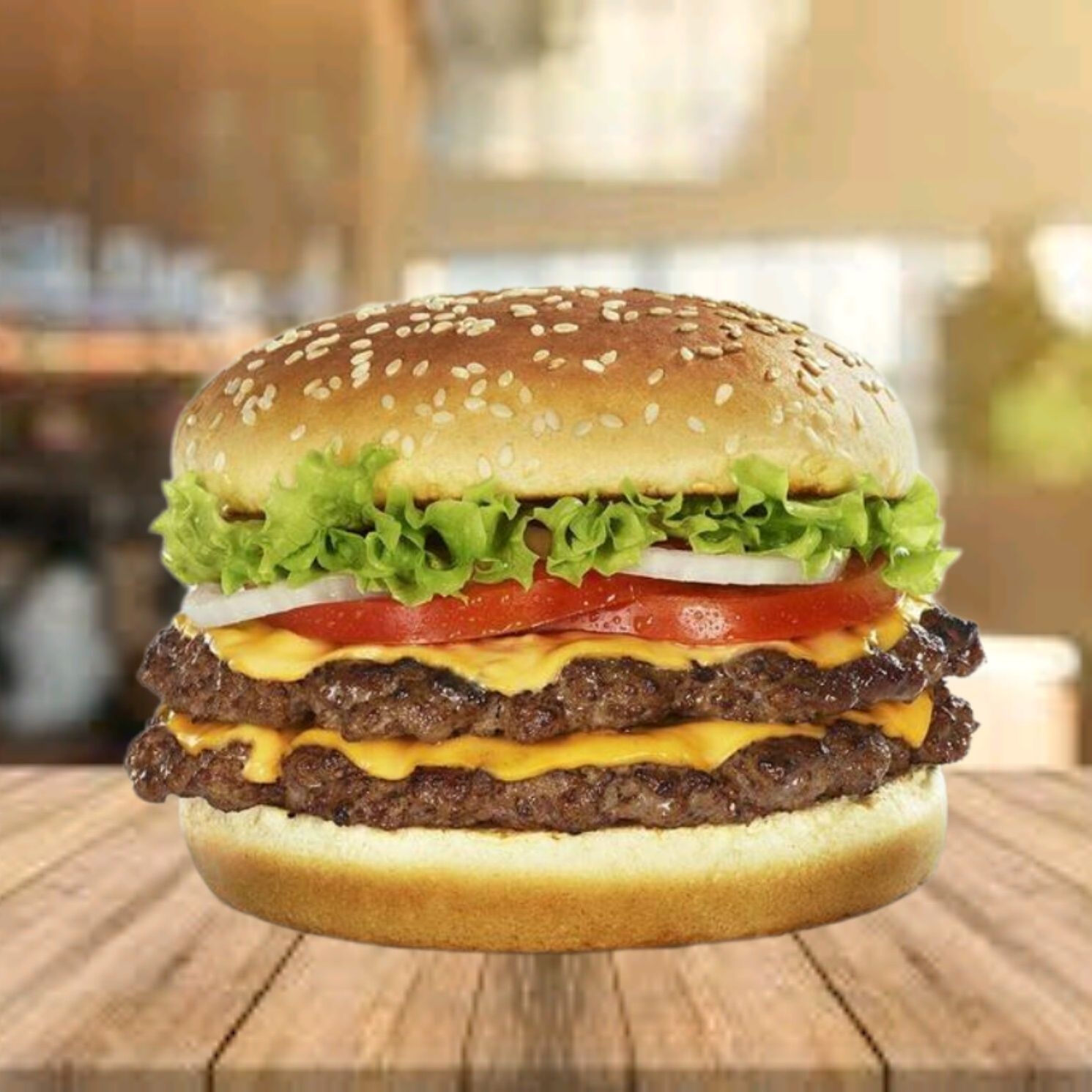 Hamburguesa Doble tentación