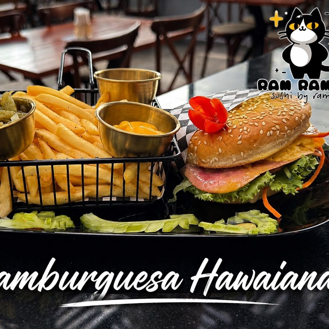 Hamburguesa Hawaiana