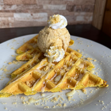 Waffle Pie de Limón