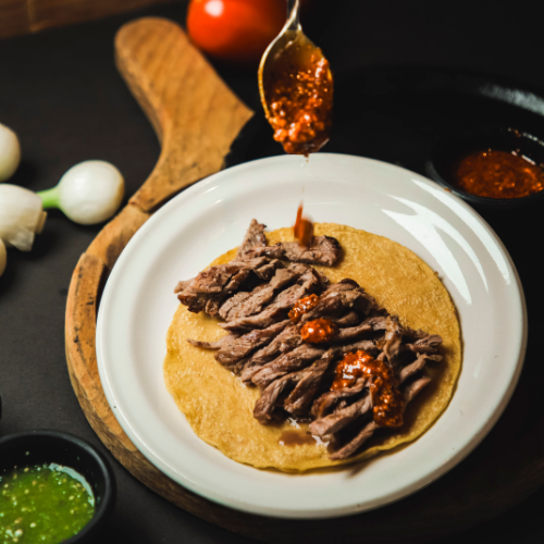 Taco de Arrachera