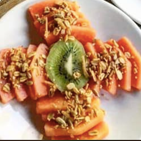 Papaya, Melón y Frutos de Temporada