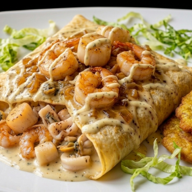 Crepe Mix de Mariscos