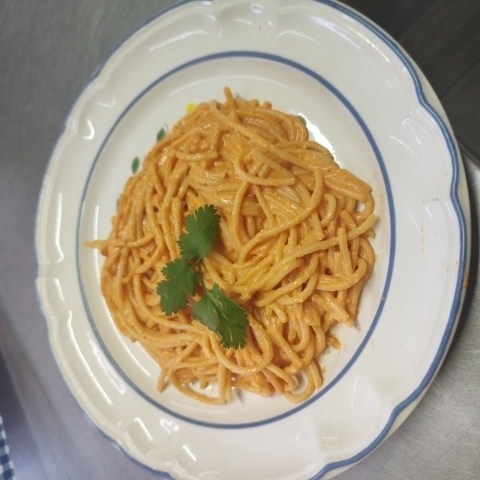 Spaghetti rojo