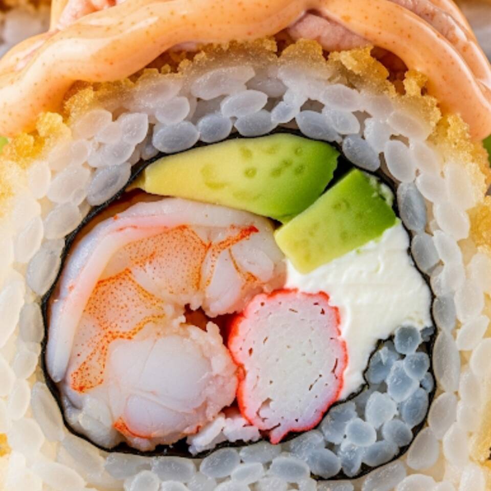 Tsunami Roll 🧀🥑🦐🦀