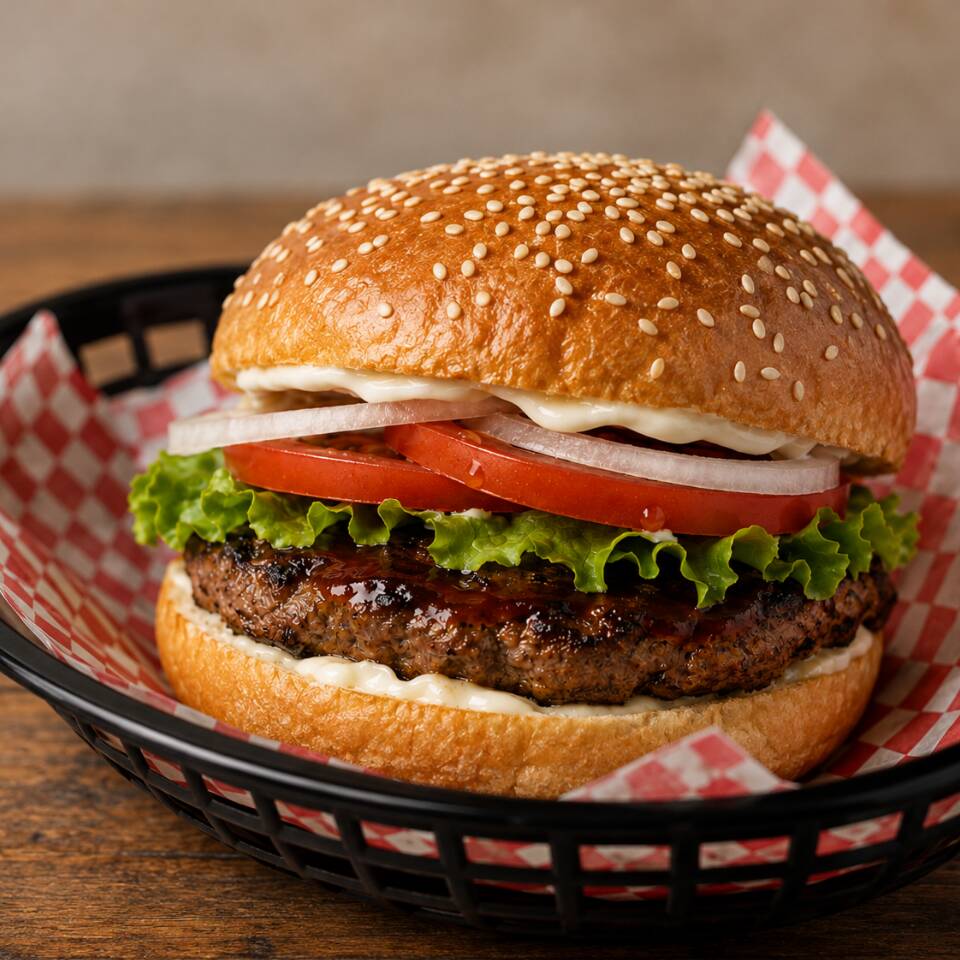 Hamburguesa Sencilla