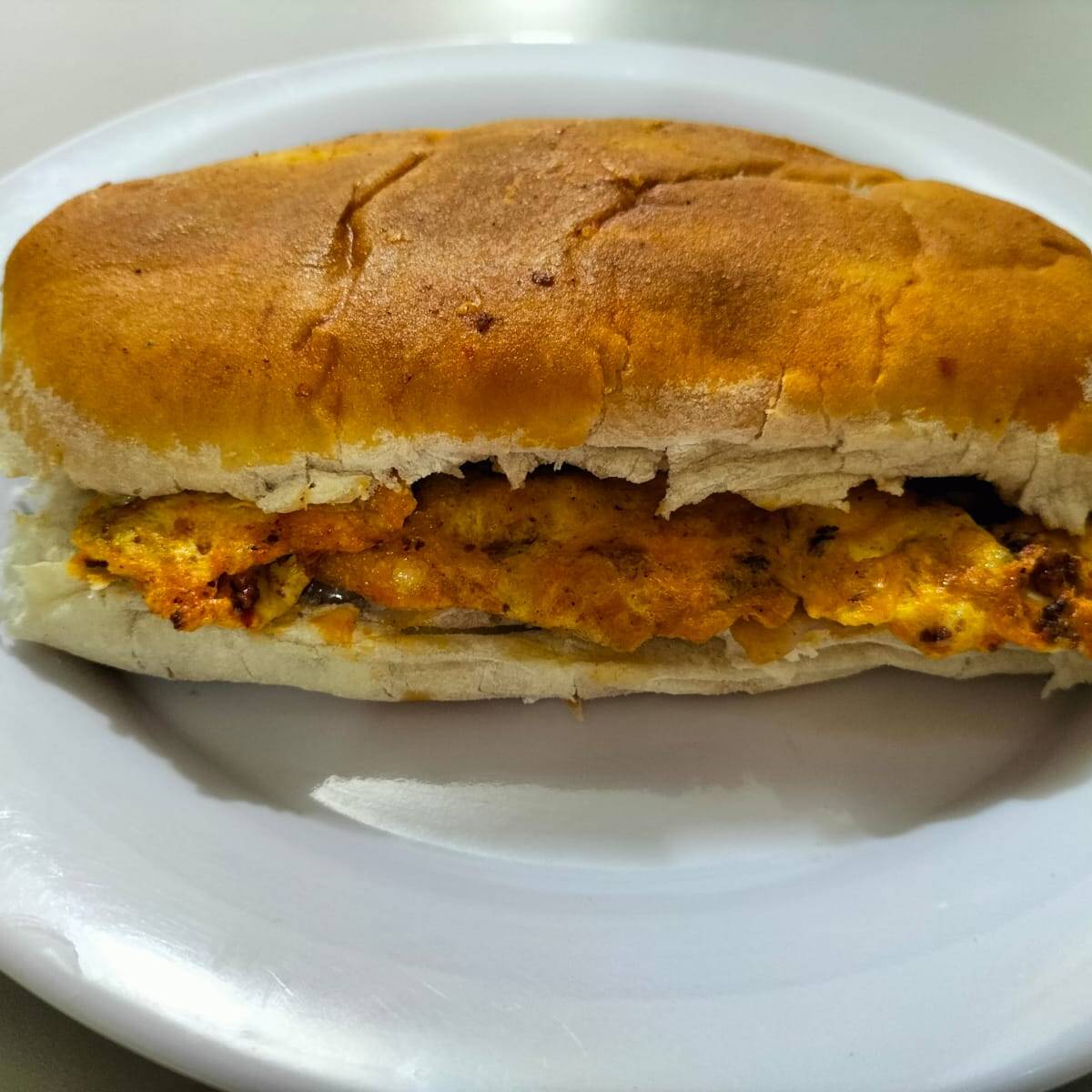 Torta de huevo con chorizo