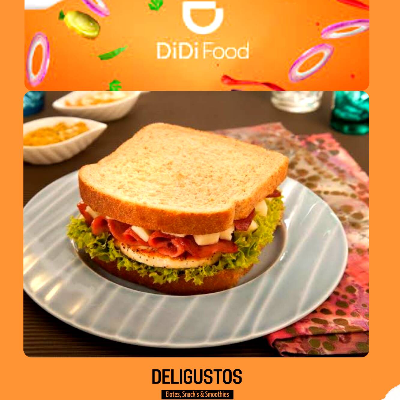 SANDWICH ENERGÉTICO 🍞🍓🍌🍎 Copiar