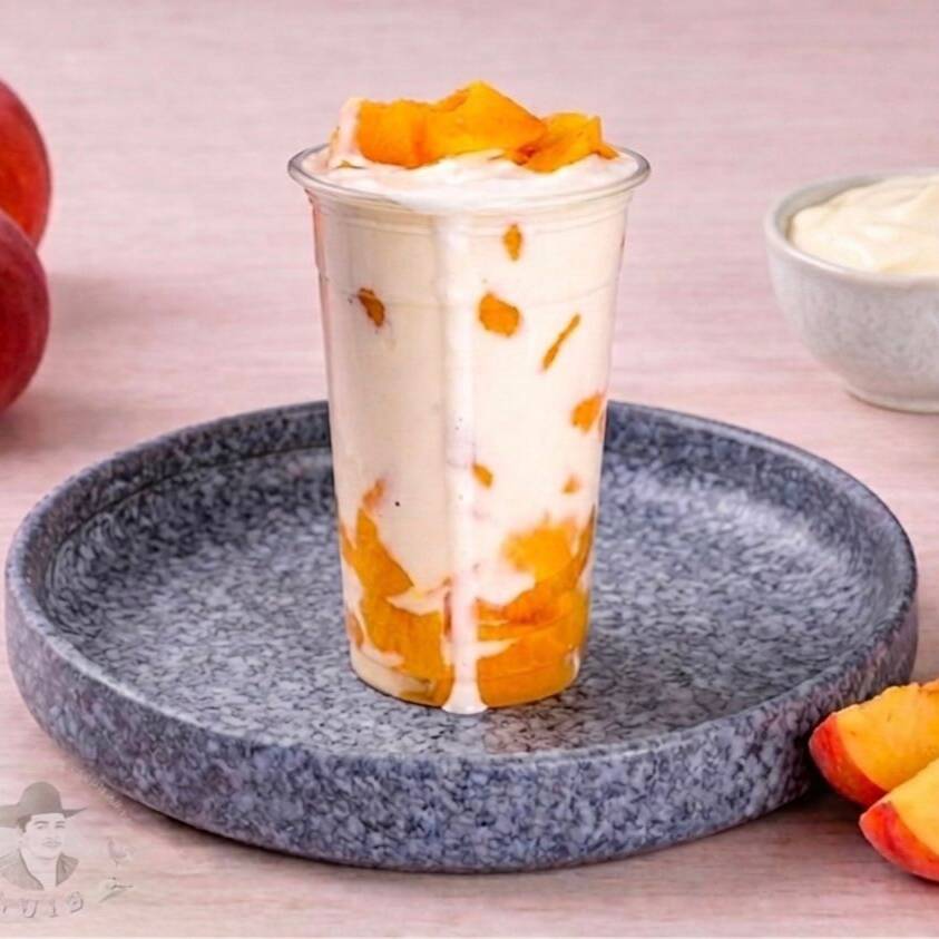 Duraznos con Crema