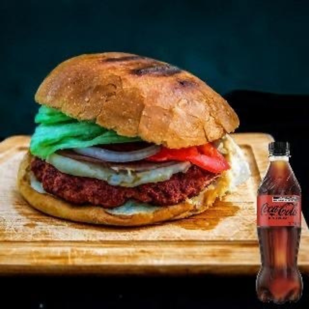 Individual: Hamb Especial + Papas + Refresco