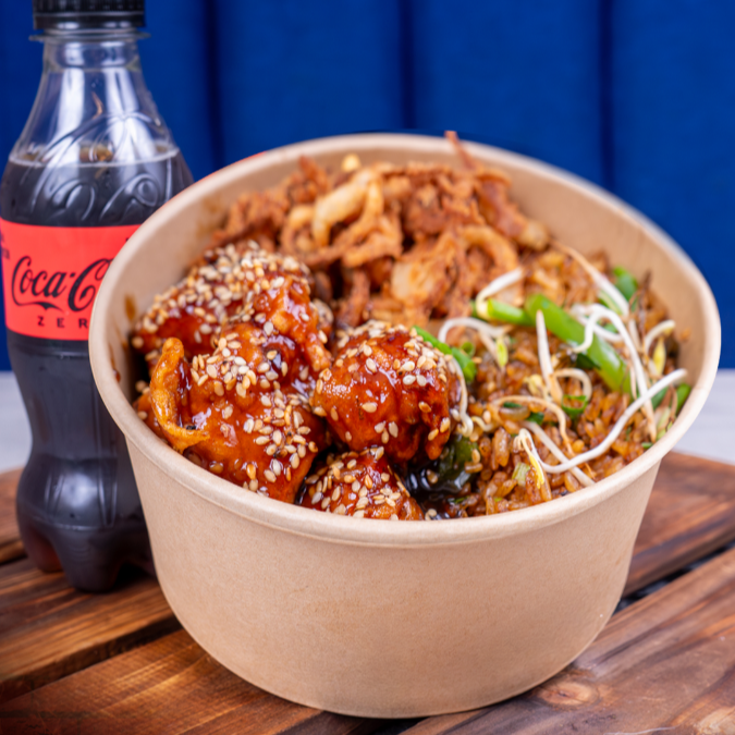 Combo China Bowl Pollo Teriyaki