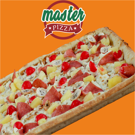 Pizza Media Master Hawaiana