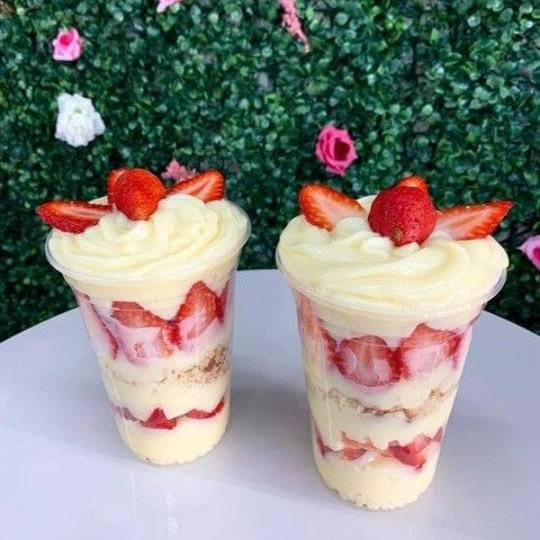 Fresas con Crema Tradicionales