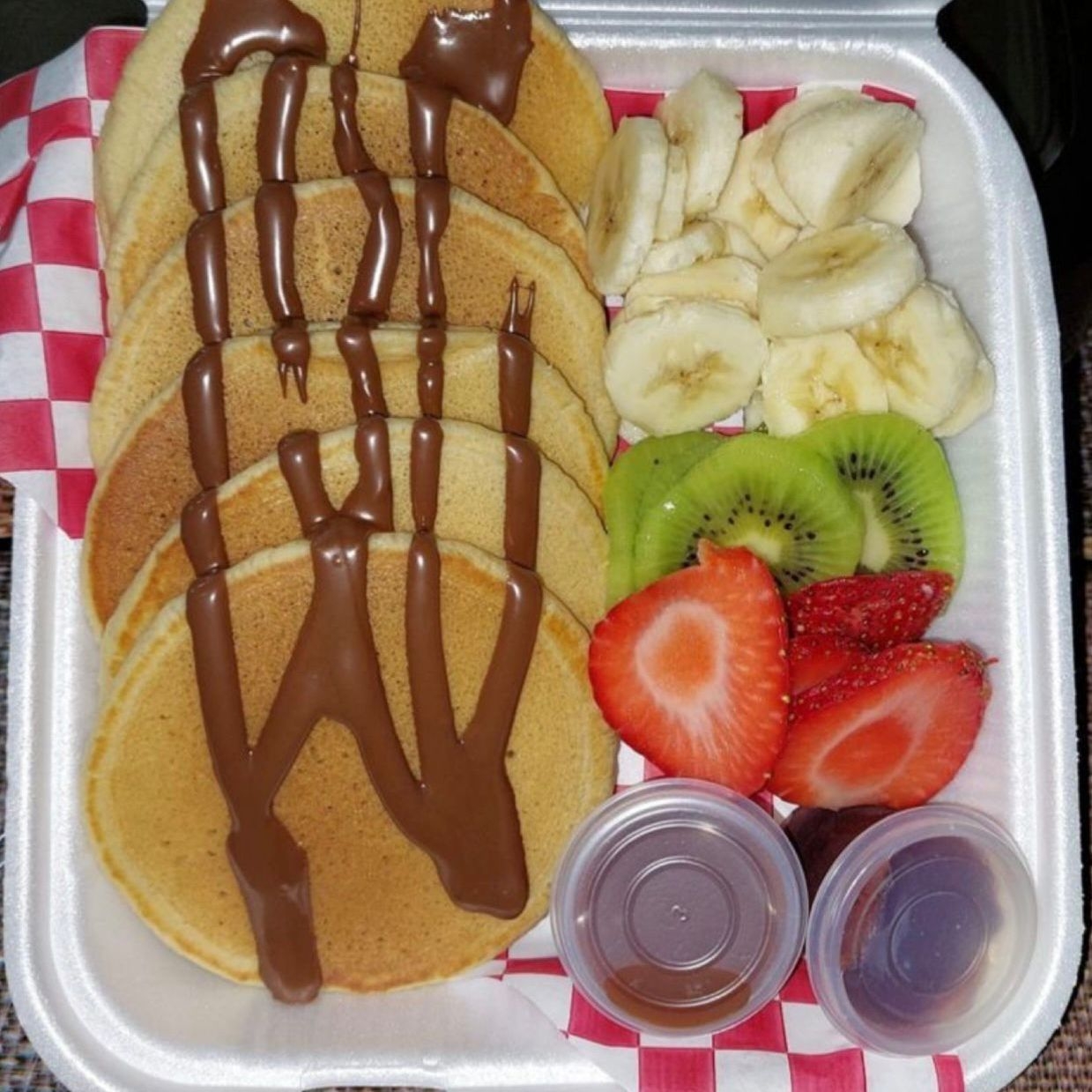 6 Mini ricos hotcakes