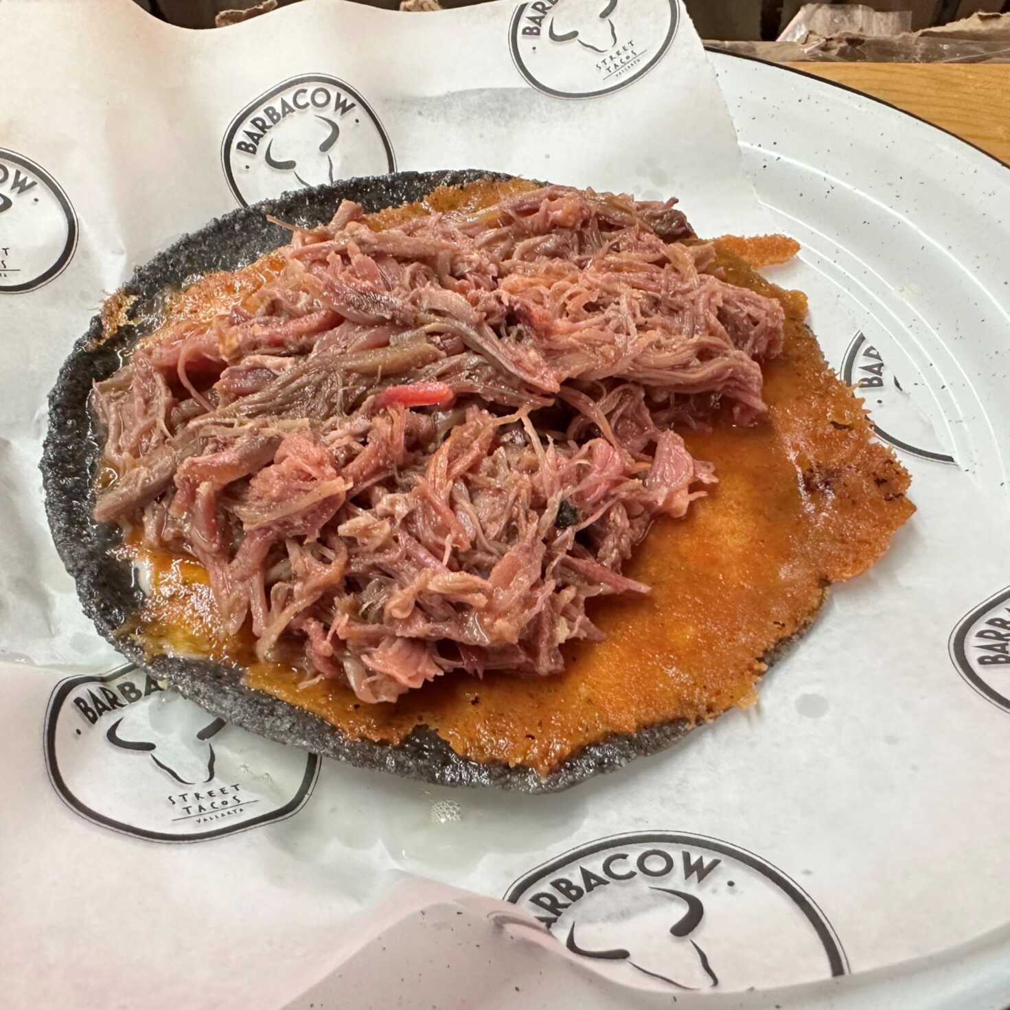 Quesataco de Barbacoa